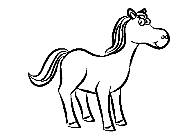 White Horse Coloring Pages 196 | Free Printable Coloring Pages