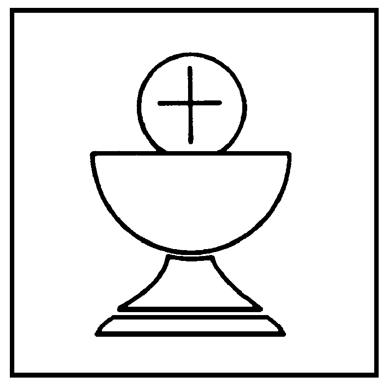 Chalice Template | chalice and host Colouring Pages | First 