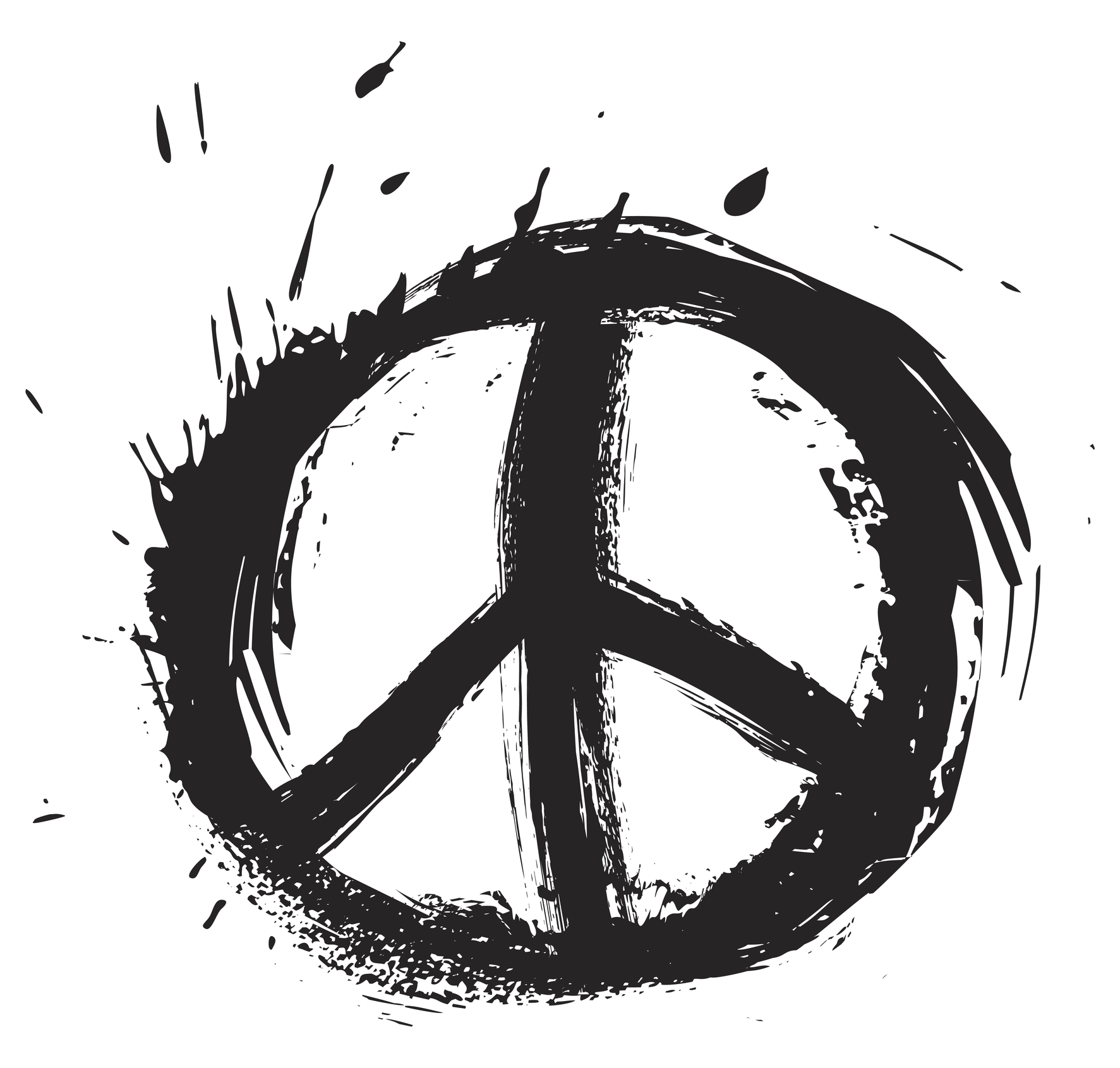 Peace Logo Tattoo Design Clip Art Library