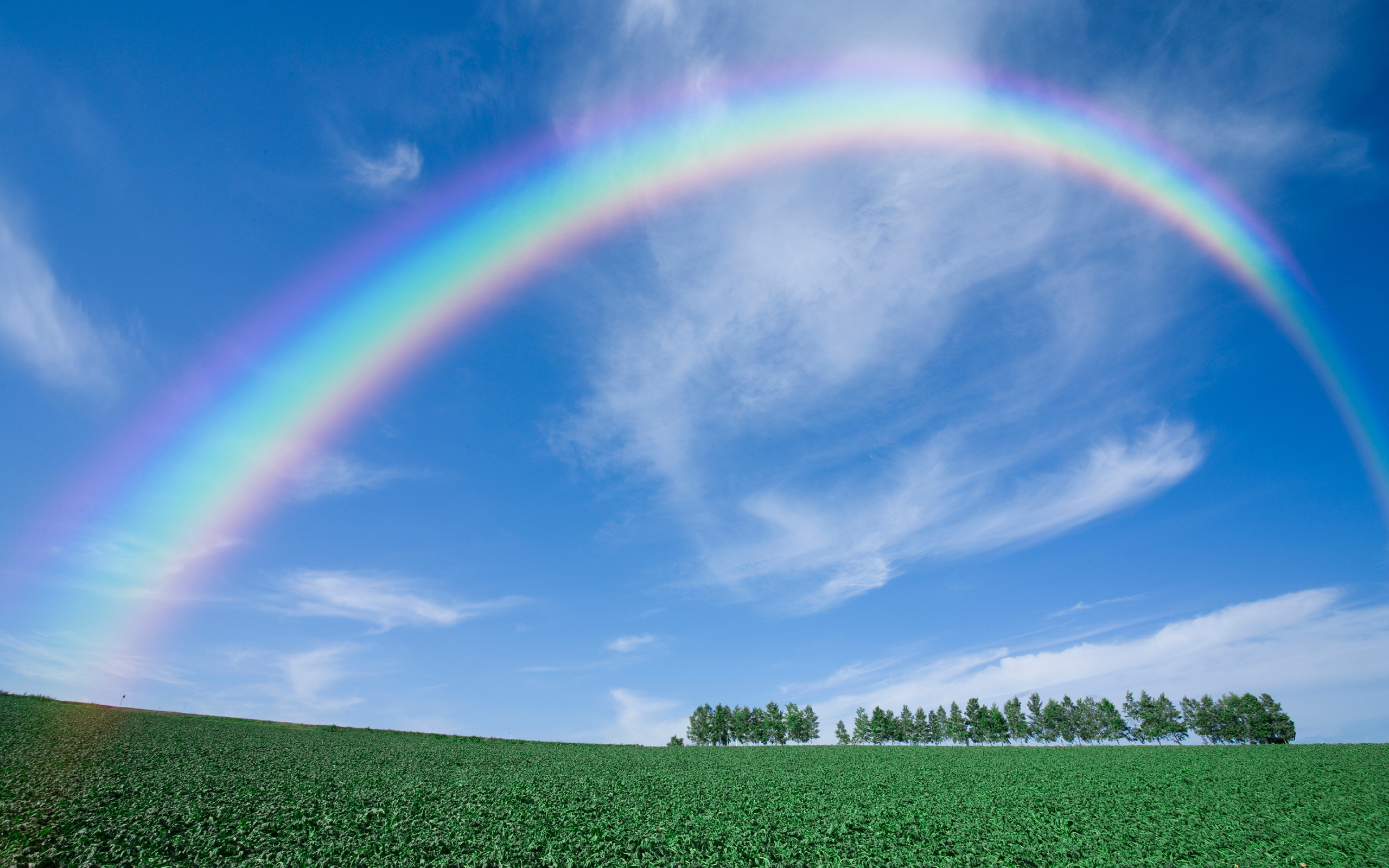 Rainbow landscape Wallpapers | Pictures