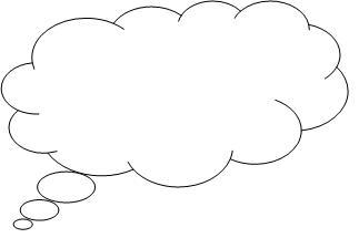 A thought bubble, on the other | Clipart library - Free Clipart Images