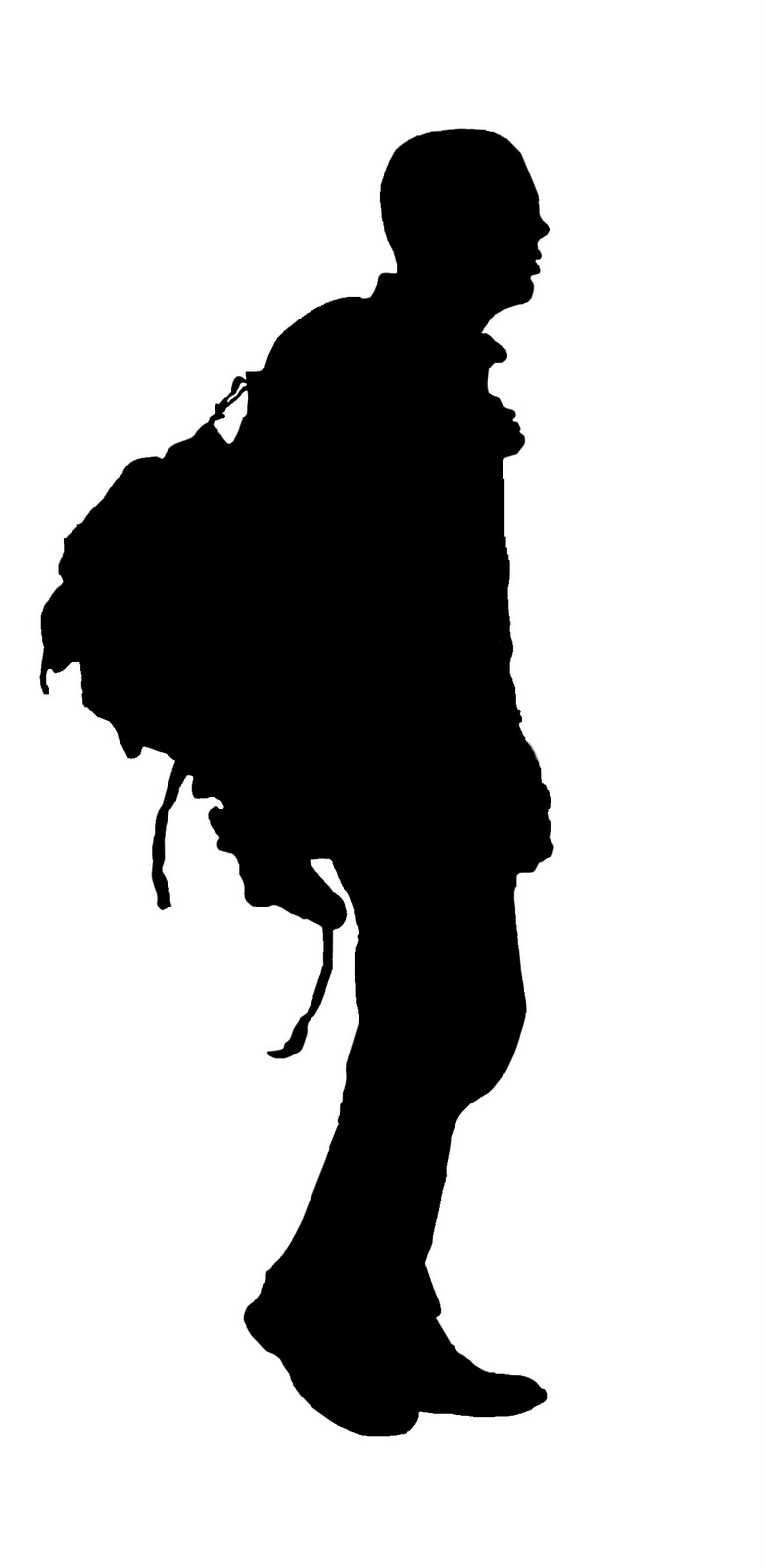 Silhoutte Of A Man - Clipart library