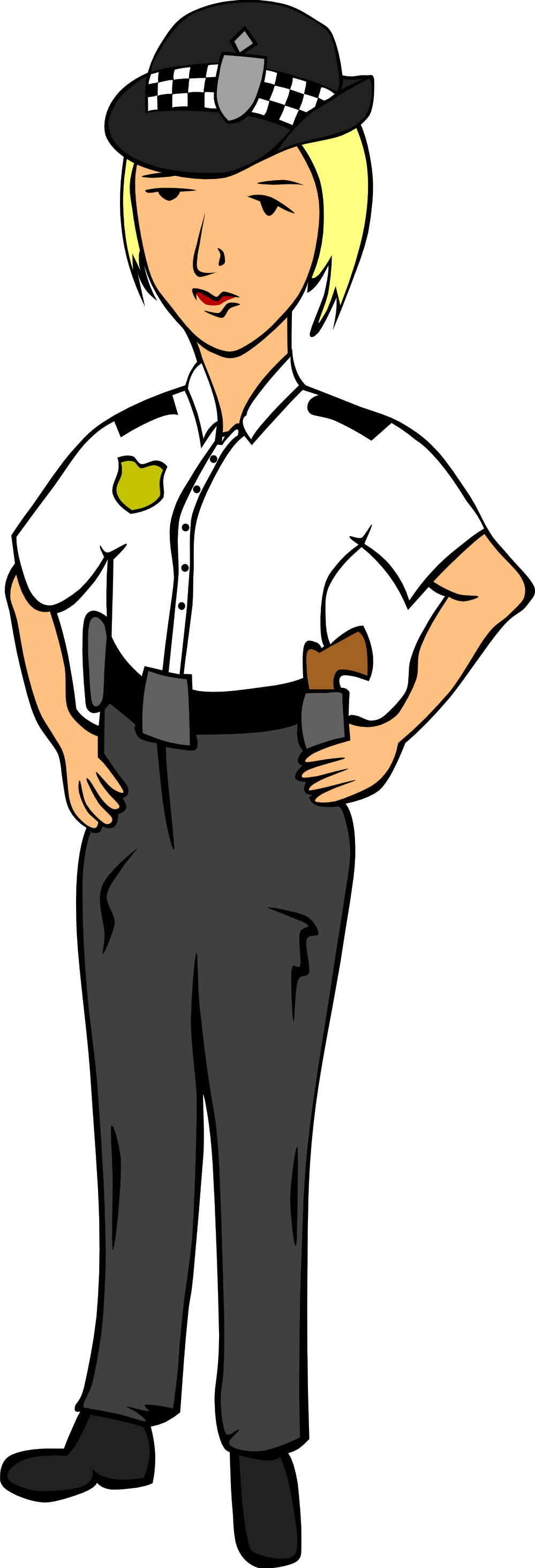 Police Officer Clipart Black And White | Clipart library - Free 