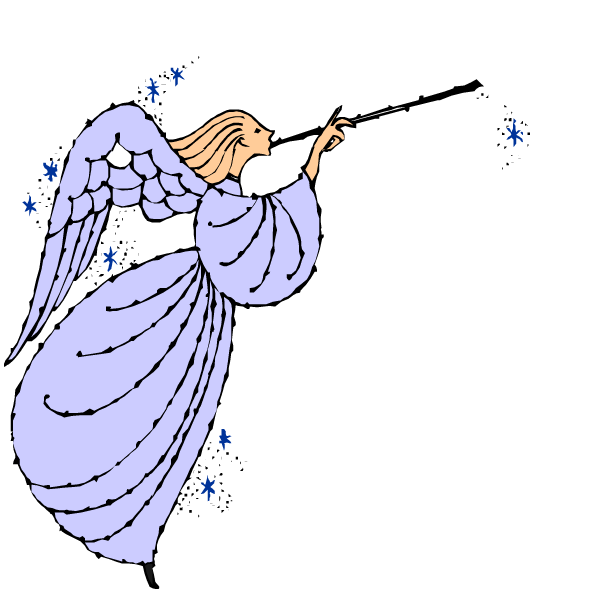 Free Christmas Angel Clipart - Clipart library
