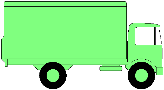 Green Delivery Truck Clipart | Clipart library - Free Clipart Images