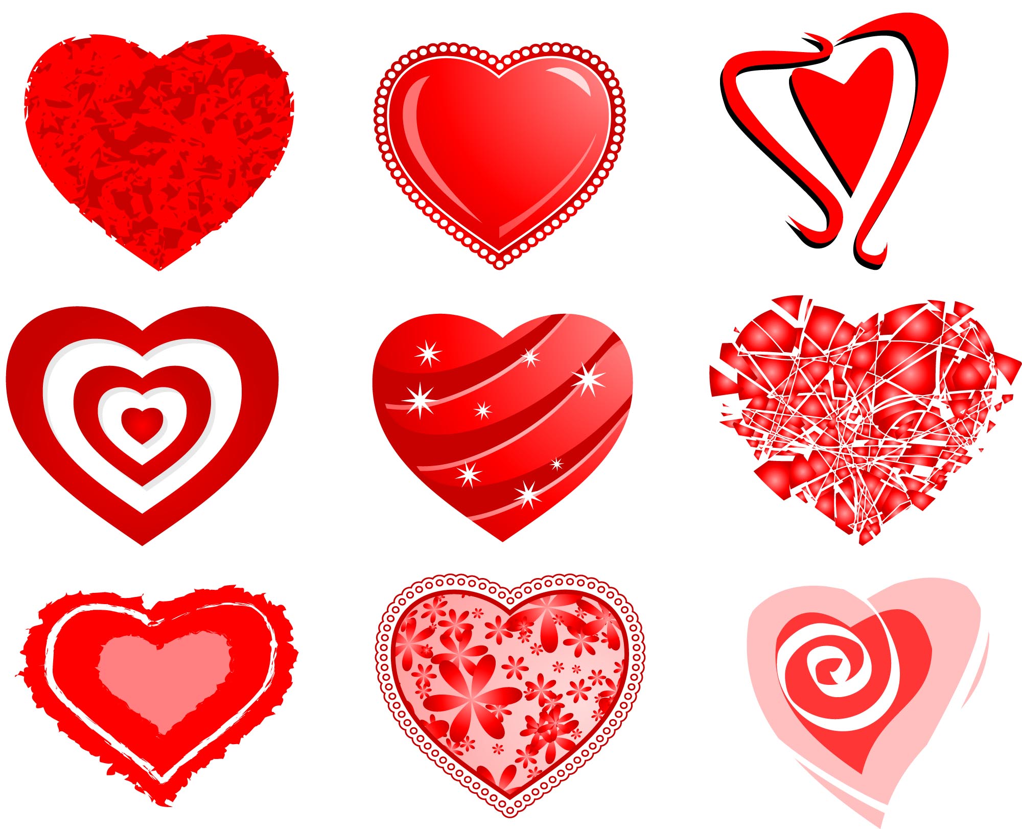 Free Vector Hearts, Download Free Vector Hearts png images, Free