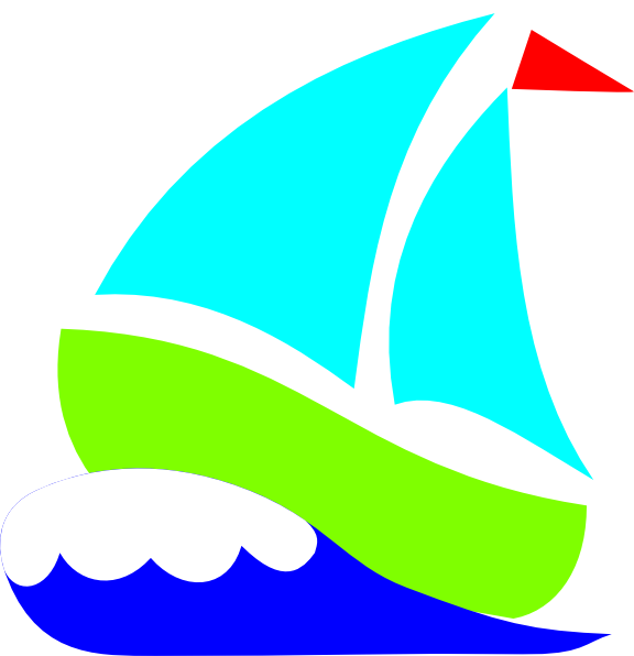Green Sailboat Clipart | Clipart library - Free Clipart Images
