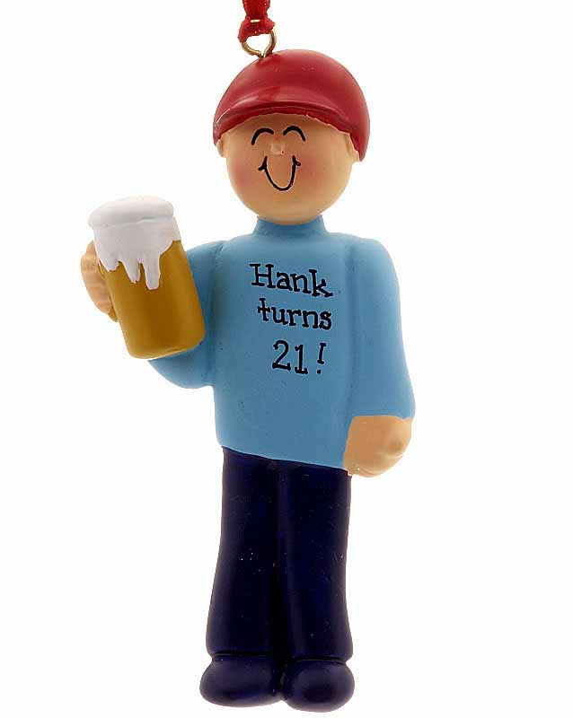 Buy Personalized Beer Drinker Male or 21st Birthday - Personalized 