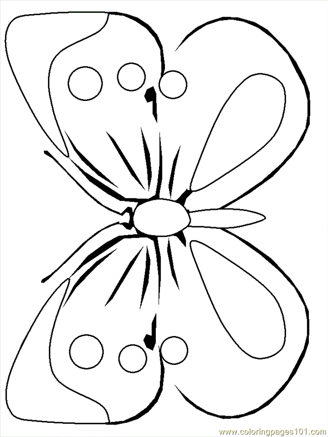 Coloring Pages beautifull Butterflys (Insects  Beautifull 