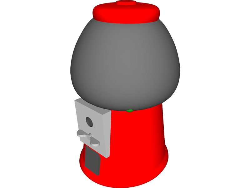 Gumball Machine 3D Model Download | 3D CAD Browser