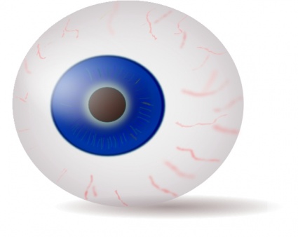 Eyeball Blue Realistic clip art - Download free Other vectors