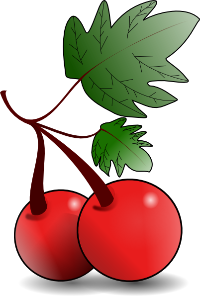 Cherries Fruit clip art Free Vector 