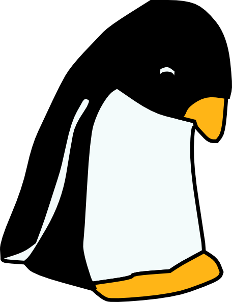 Penguin clip art - vector clip art online, royalty free  public 