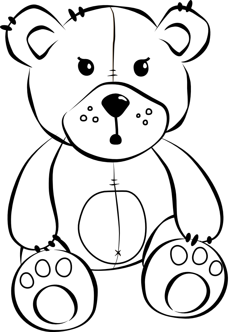 Free Bear Cartoon Drawing, Download Free Bear Cartoon Drawing png