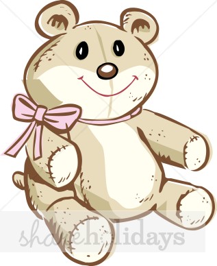 Cartoon Teddy Bear | Christmas Teddy Bear Clipart