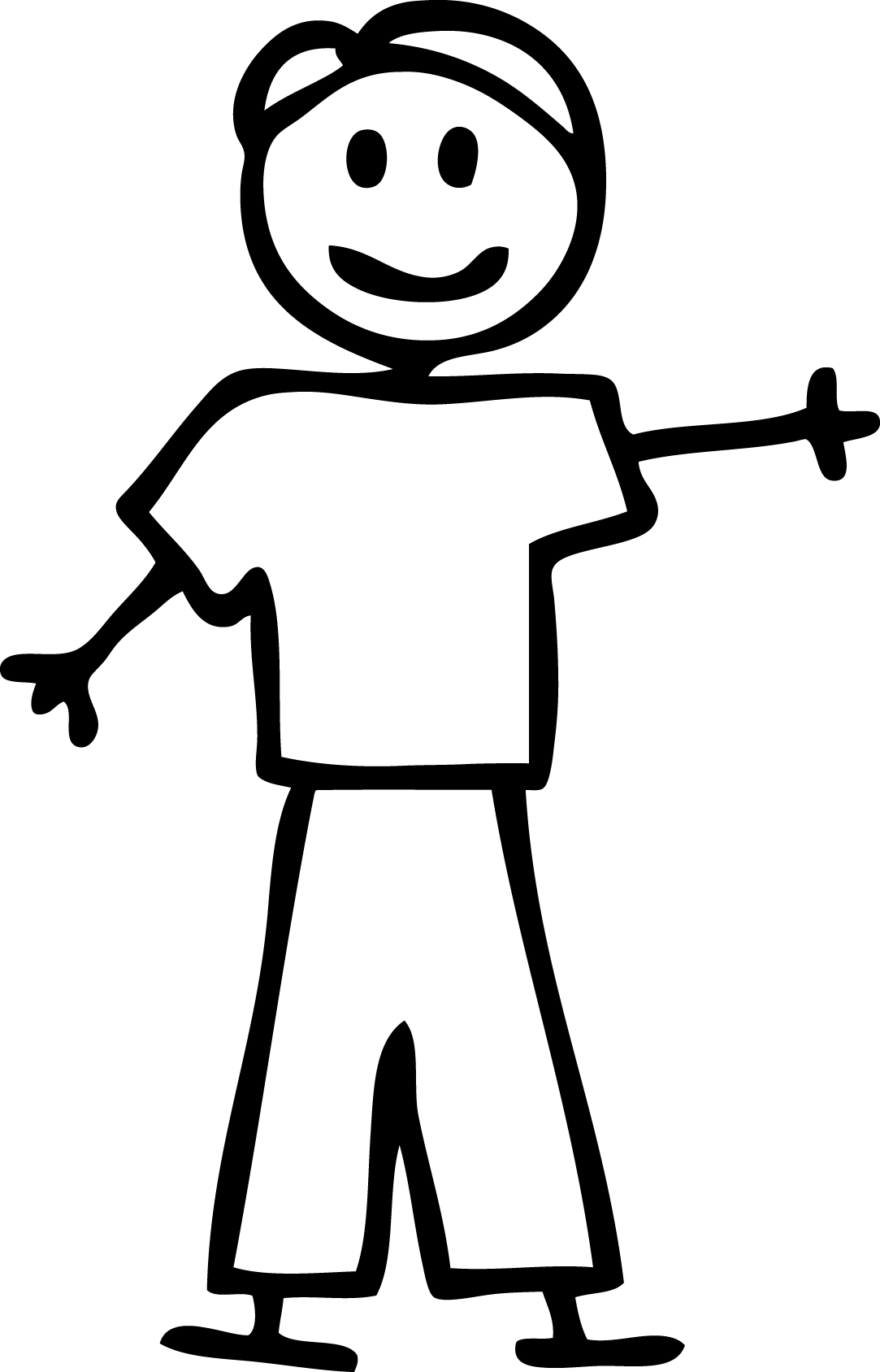 Clip Arts Related To : stick figure standing gif. 