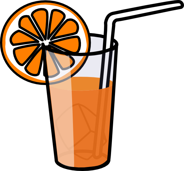 Orange Juice clip art - vector clip art online, royalty free 