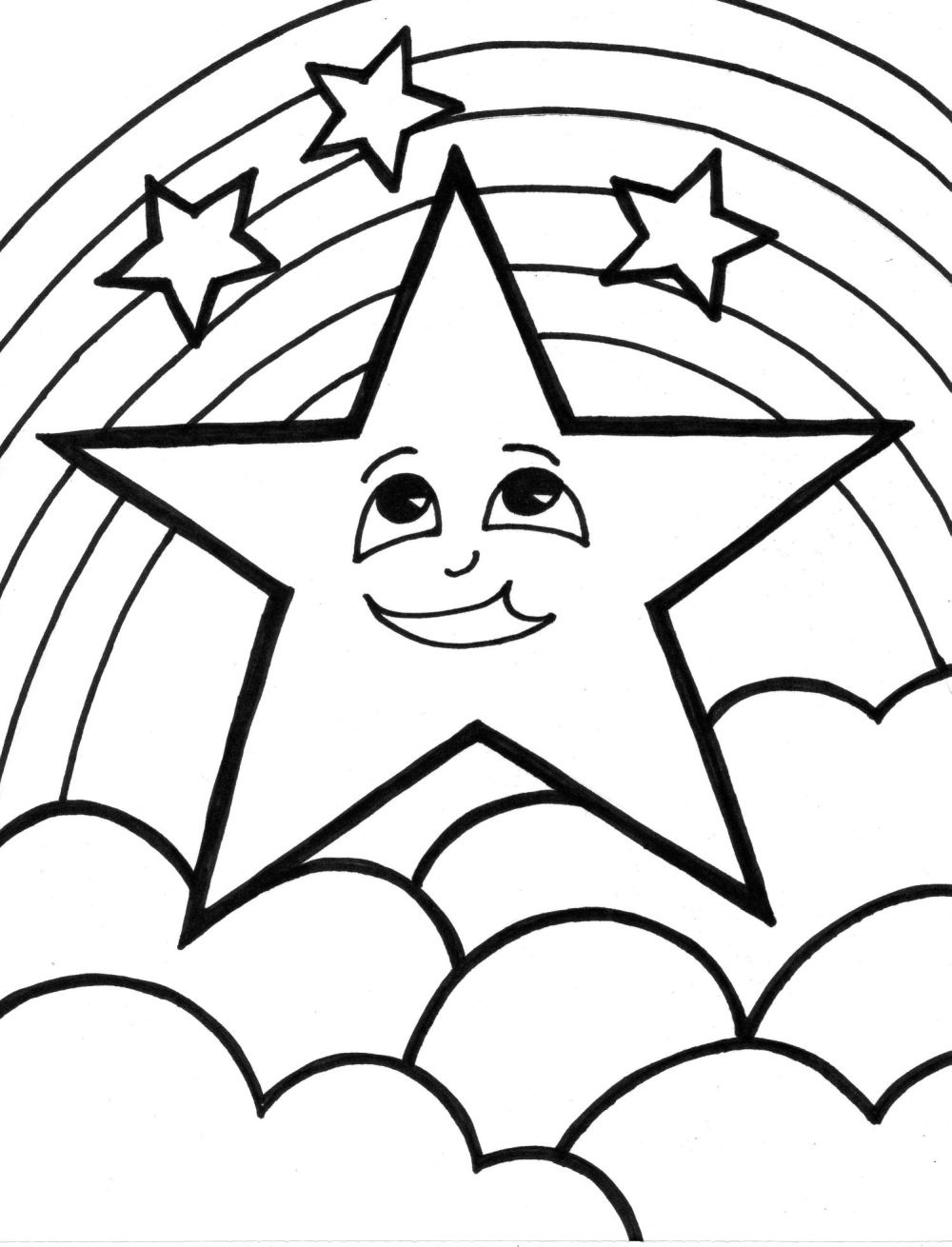Shooting star coloring pages - Coloring Pages  Pictures - IMAGIXS
