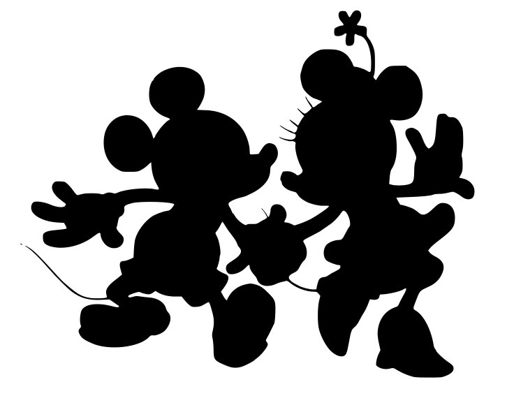 Popular items for minnie silhouette 