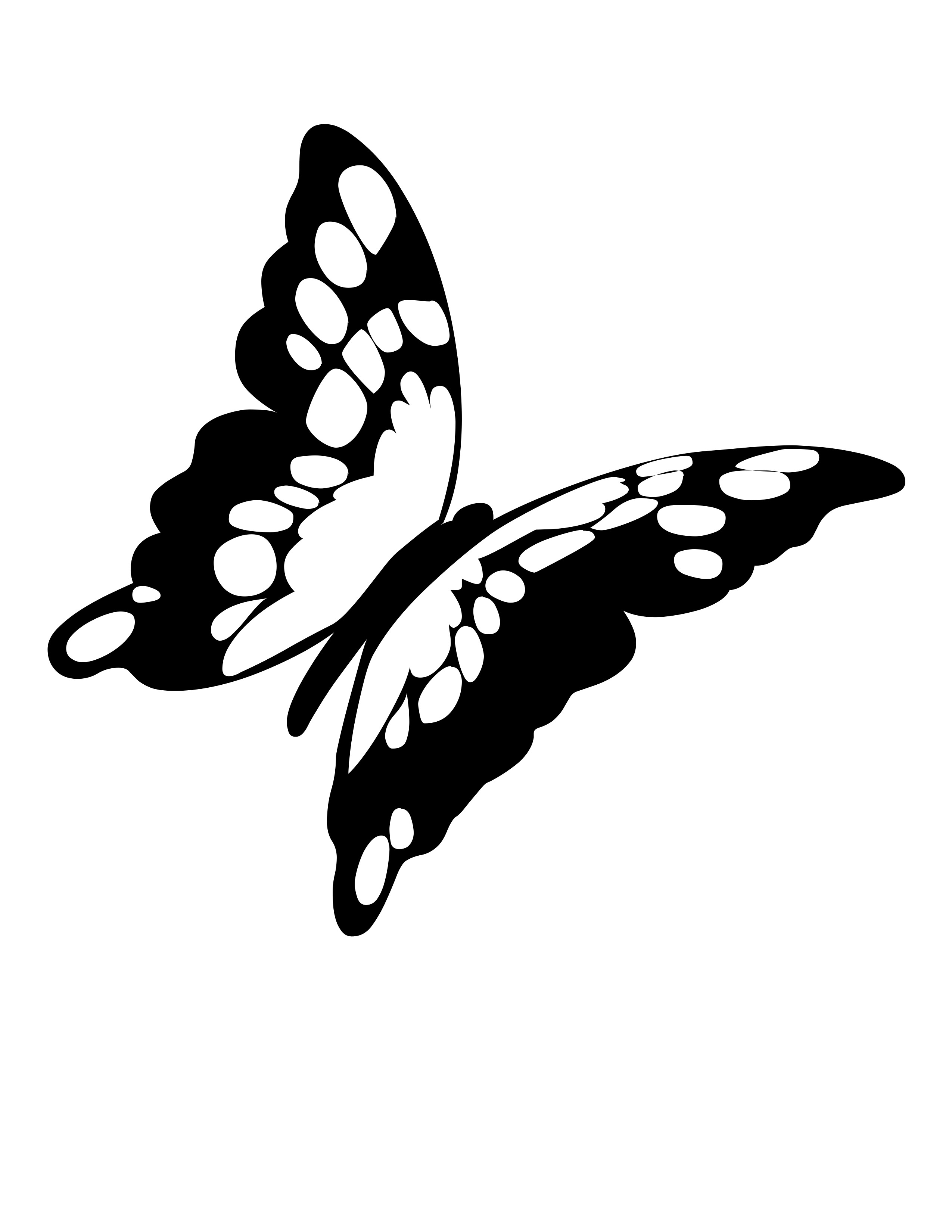 Images For  Monarch Butterfly Outline