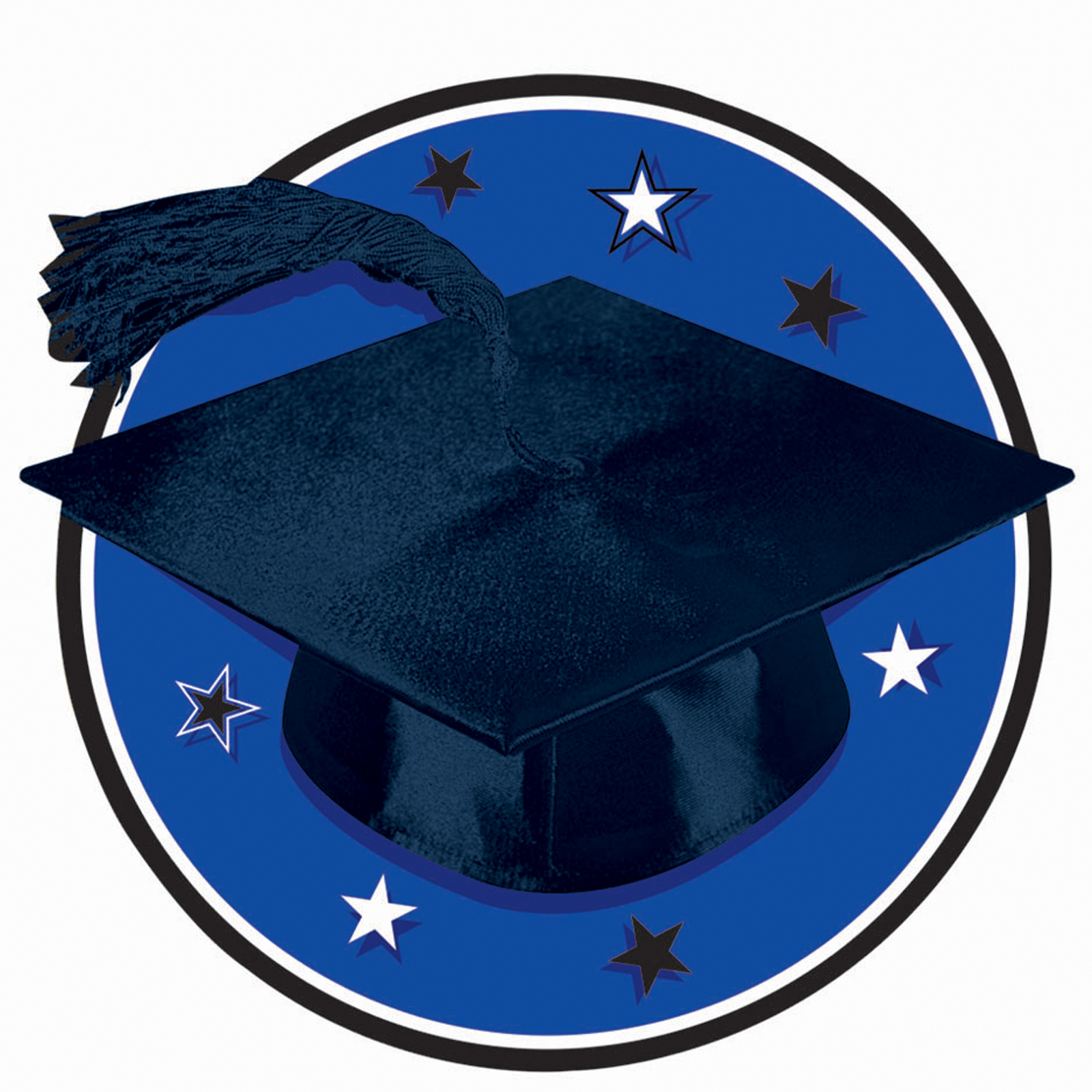 Graduation Cap Cutouts - Clipart library