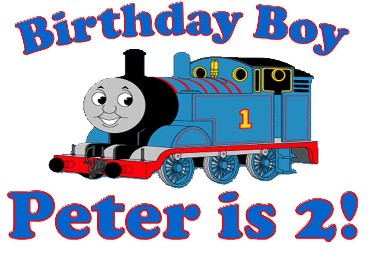 INSTANT DOWNLOAD Thomas The Train Birthday Number 3 Applique Design