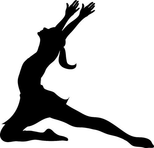 A Dancing Silhouette - Clipart library
