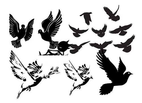 Free dove vector file, Free vector art download, vector graphics 