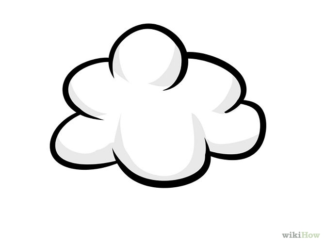 How to Draw Clouds: 11 Steps (with Pictures) - wikiHow