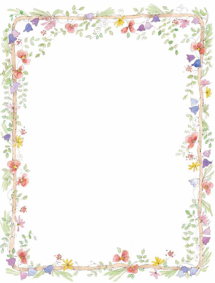 Free Free Printable Floral Borders And Frames, Download Free Free