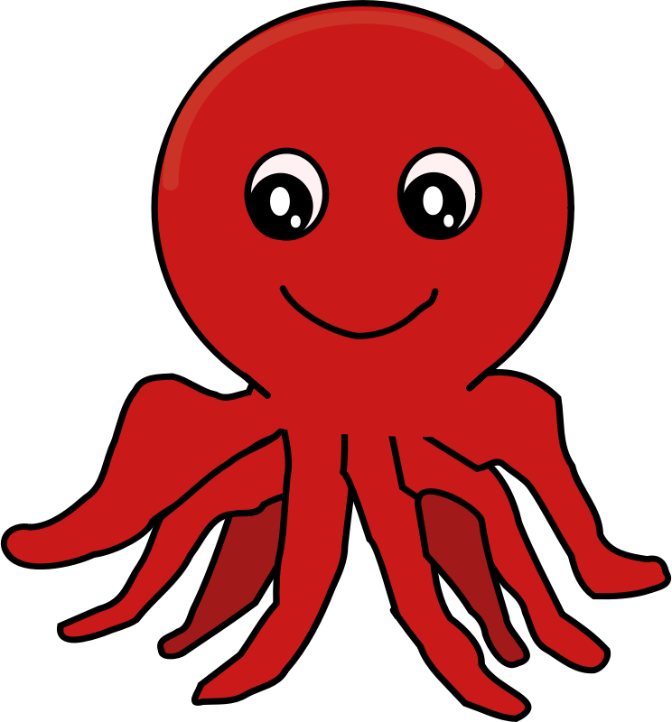Free to Use  Public Domain Octopus Clip Art