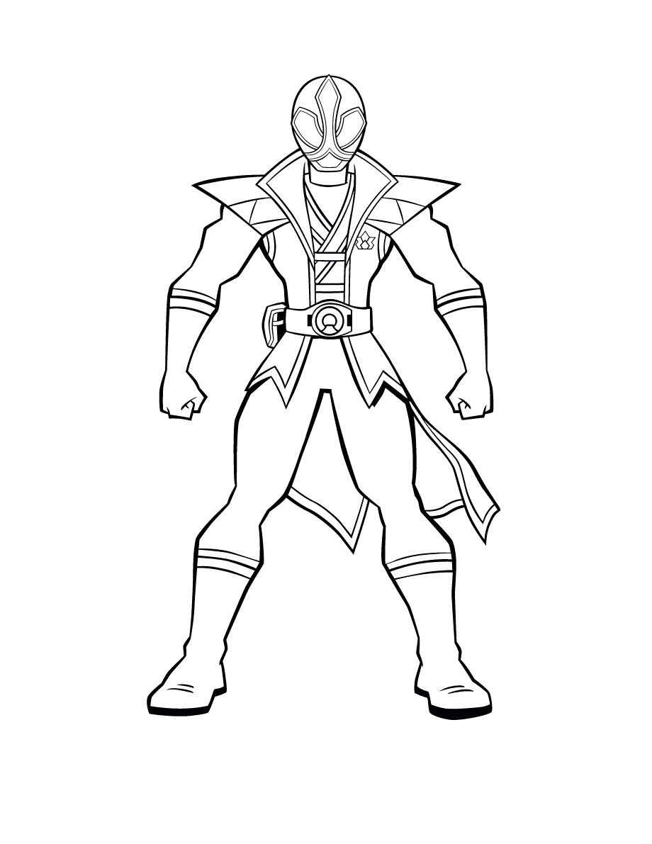 Printable Coloring Pages Power Ranger | All Creativity