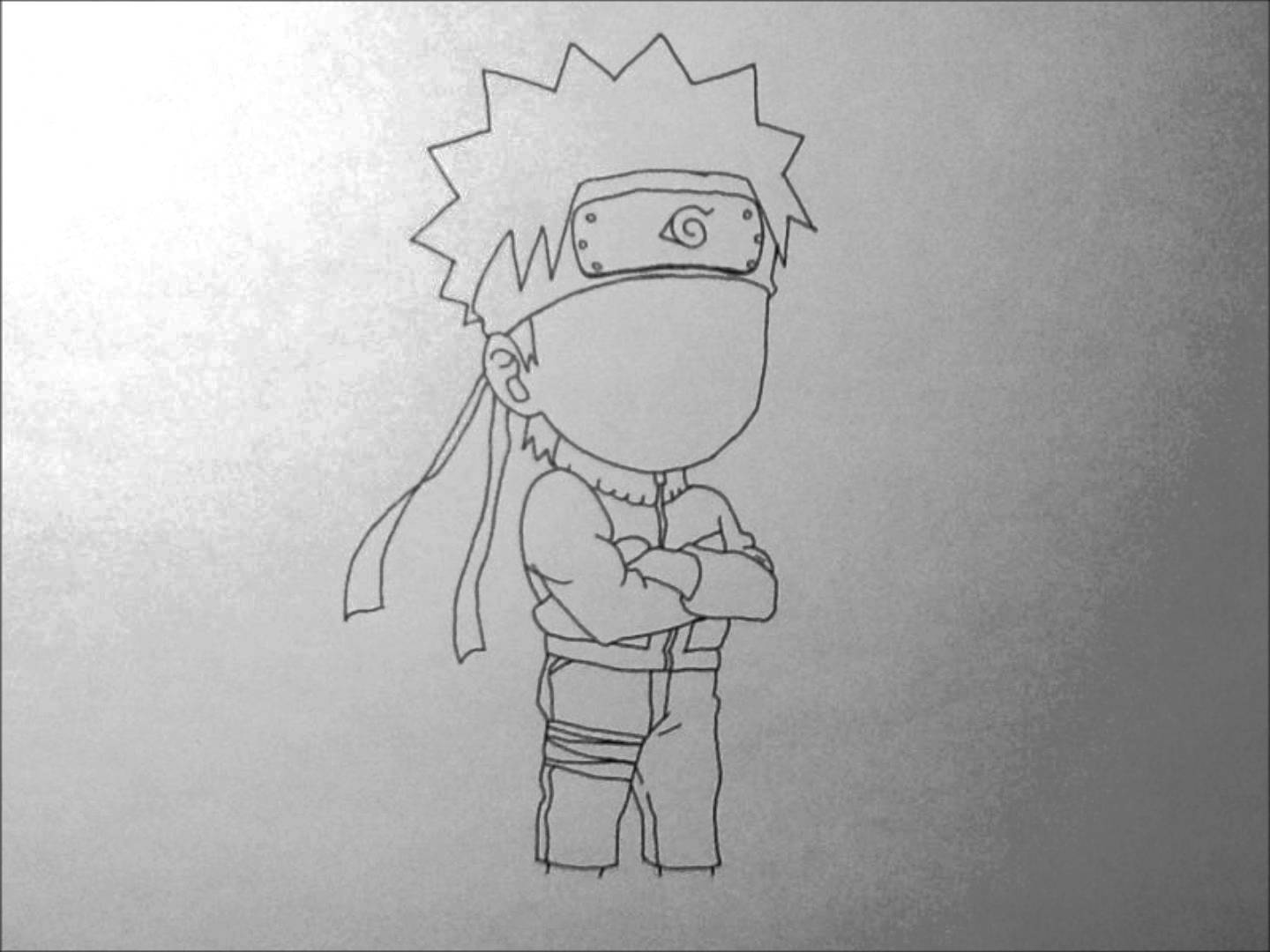 Chibi Naruto Drawing Easy Clip Art Library