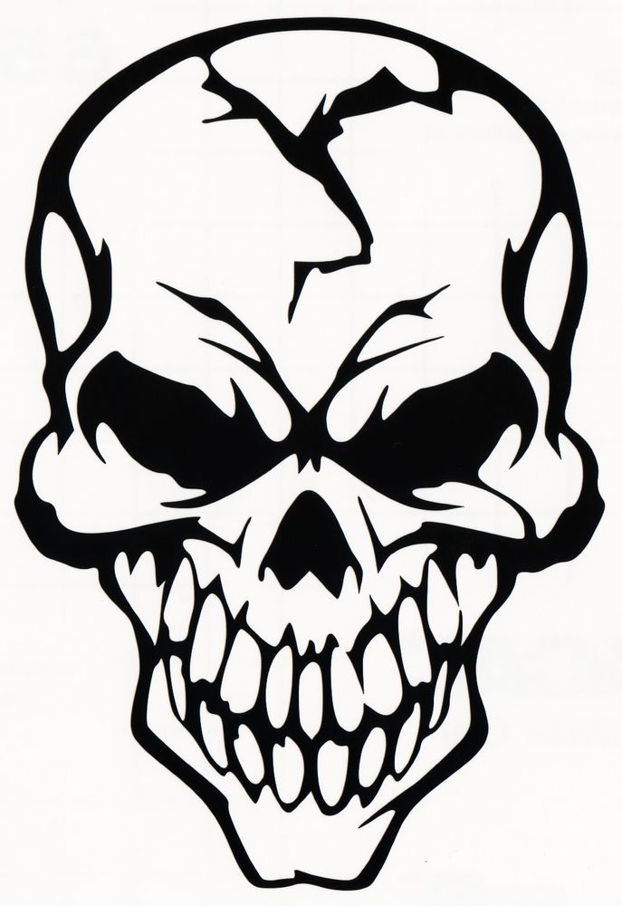 Skull Decal | eBay