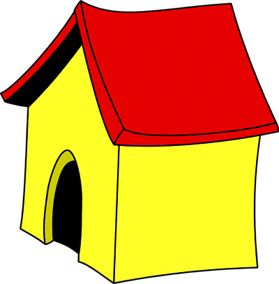 Cute Dog House Clipart | Clipart library - Free Clipart Images
