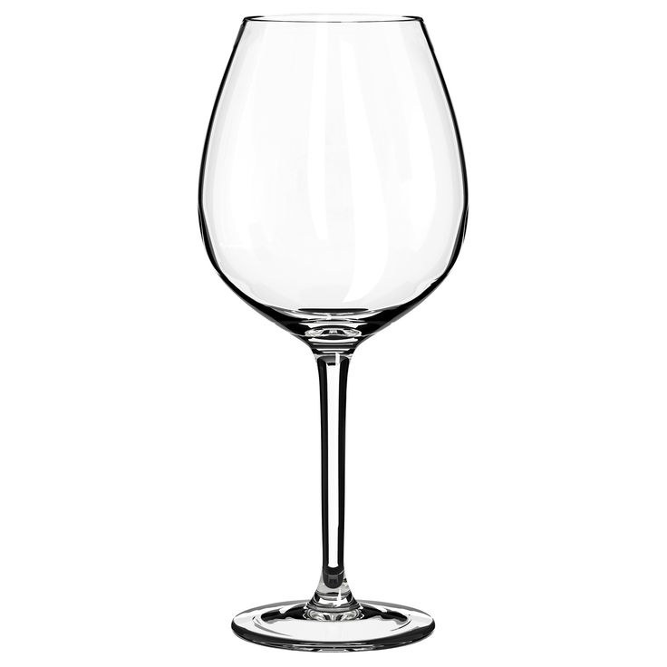 HEDERLIG Red wine glass - IKEA | Homescaping | Clipart library