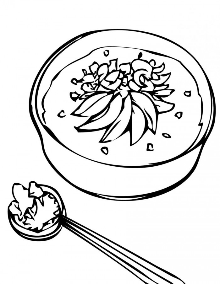 chicken rice clipart - photo #39