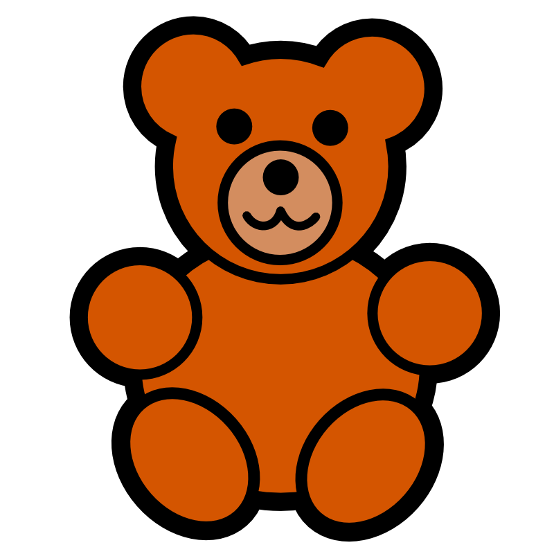Clipart - teddy bear icon