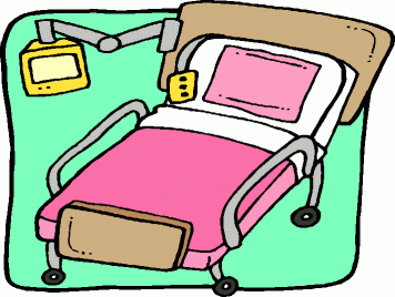 hospital bed clip art