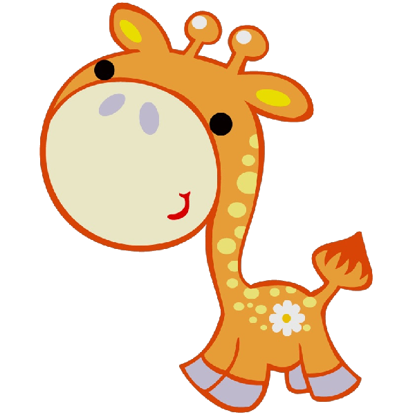Cartoon Baby Giraffe Pictures Background HD Wallpaper Free 