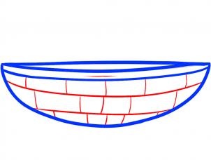 How to Draw a Boat for Kids, Step by Step, Cars For Kids, For Kids 