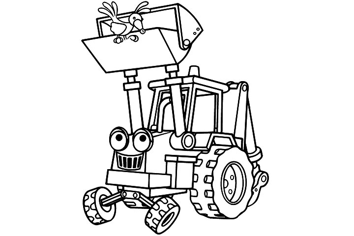 Top 10 Free Printable Bob The Builder Coloring Pages Online