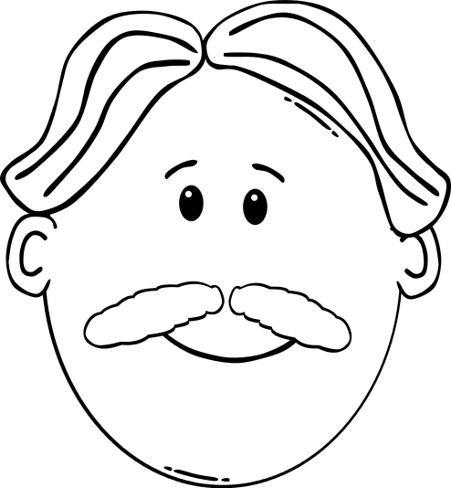 Man Mustache Clip Art | Clipart library - Free Clipart Images