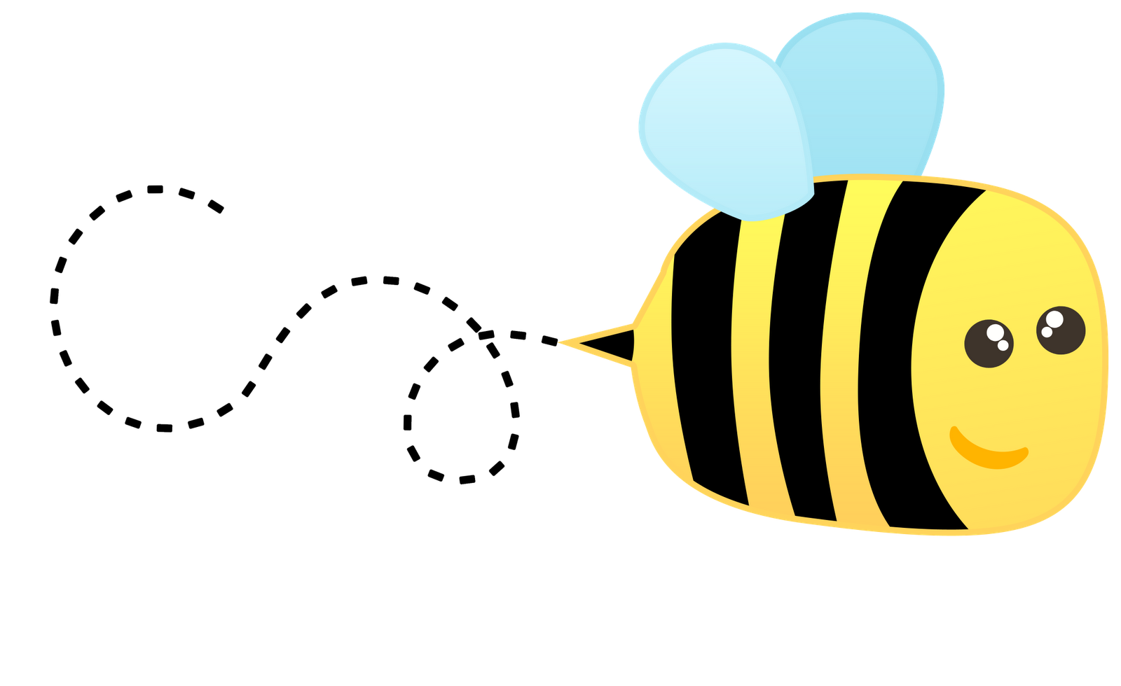 Buzzing Bee Clipart | Clipart library - Free Clipart Images
