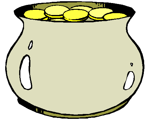 Pot Of Gold Clipart | Clipart library - Free Clipart Images