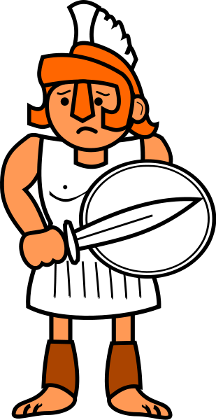 Roman Soldier Clipart - Clipart library