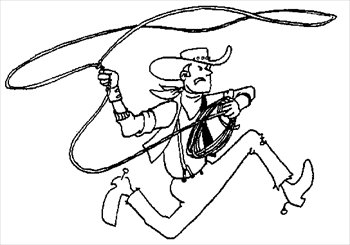 Free cowboy- Clipart - Free Clipart Graphics, Images and Photos 