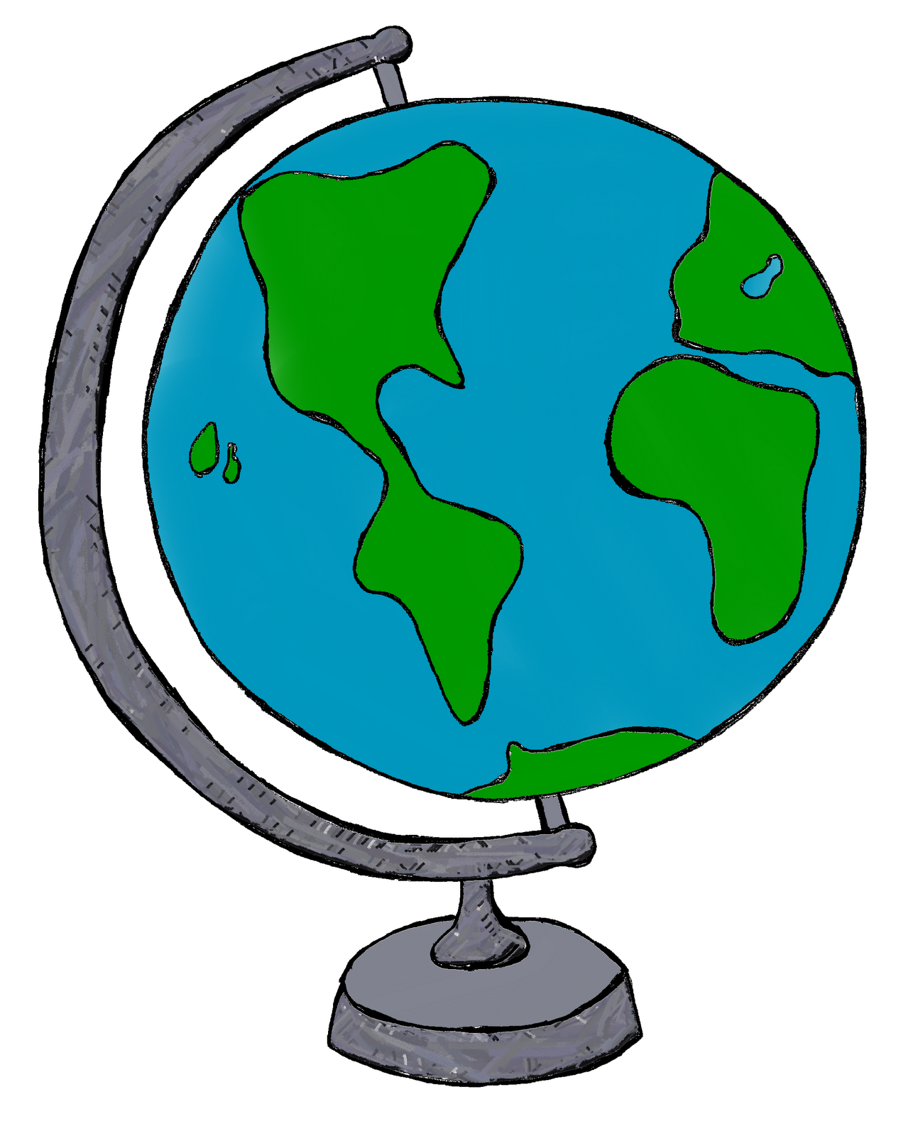 Earth Clipart Black And White | Clipart library - Free Clipart Images