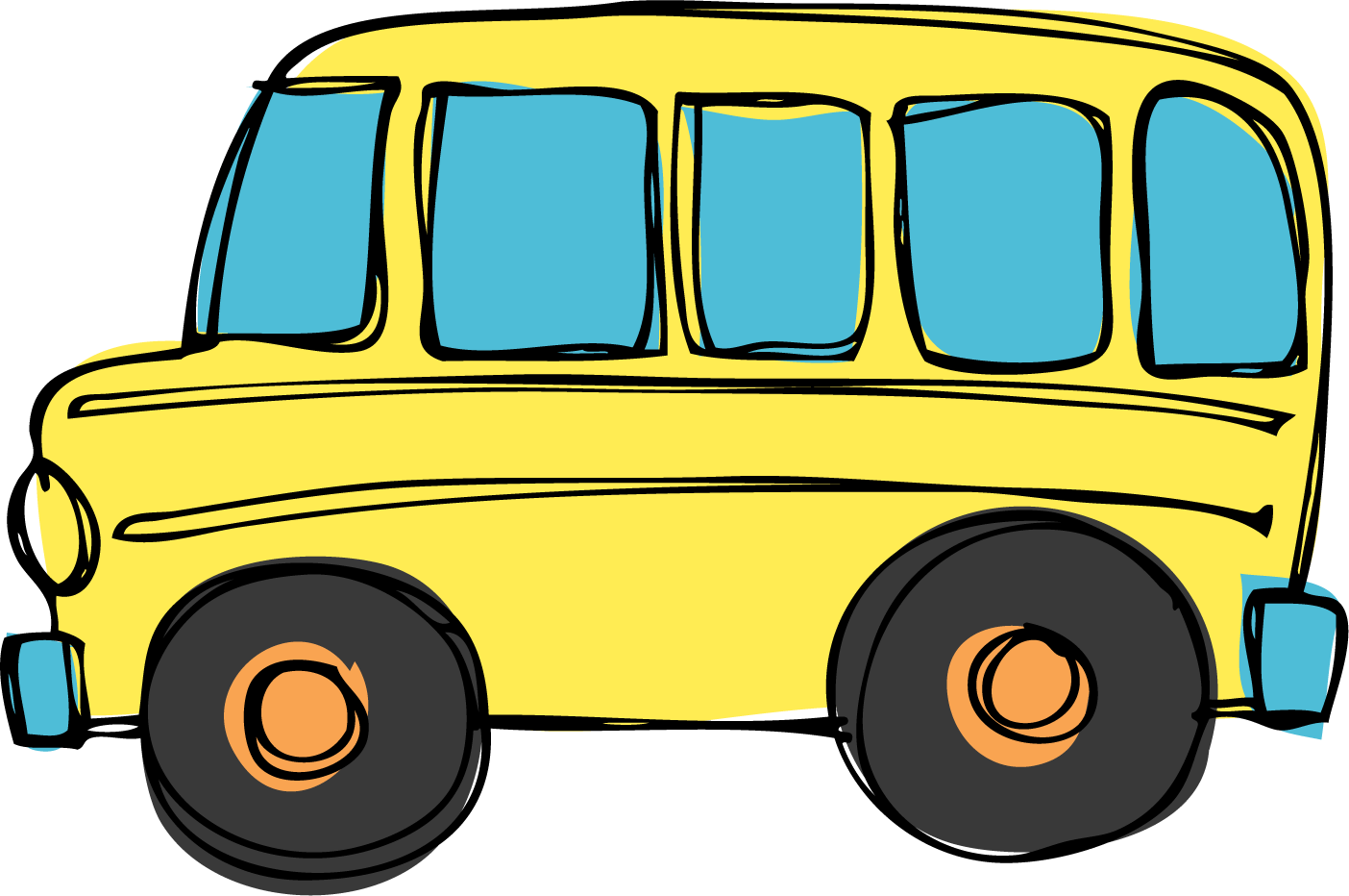 School Bus Border Clipart | Clipart library - Free Clipart Images