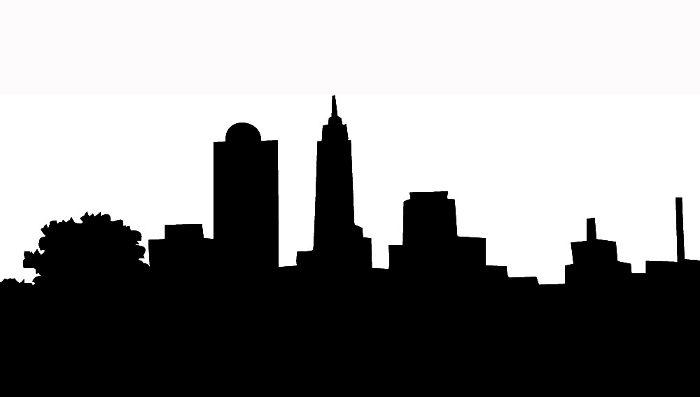 City Skyline Silhouette Clip Art - Clipart library